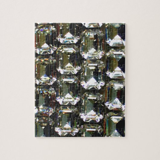 diamanten, elegante  edelstenen legpuzzel (Verticaal)