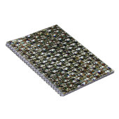 diamanten, elegante  edelstenen notitieboek (Rechterzijde)