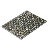 diamanten, elegante  edelstenen notitieboek (Linkerzijde)