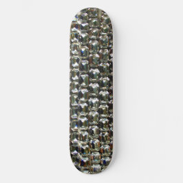 diamanten, elegante  edelstenen skateboard