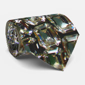 diamanten, elegante  edelstenen stropdas (Opgerold)