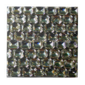 diamanten, elegante  edelstenen tegeltje (Voorkant)