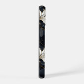 Diamanten en bloemen iPhone 15 case (Rechterkant)