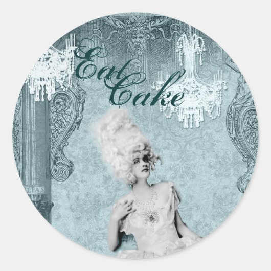 Diamanten en Dust Eet Cake Seals of Stickers (Voorkant)