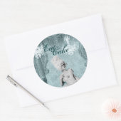 Diamanten en Dust Eet Cake Seals of Stickers (Envelop)
