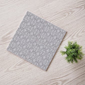 Diamanten en geluidsgolven tegeltje