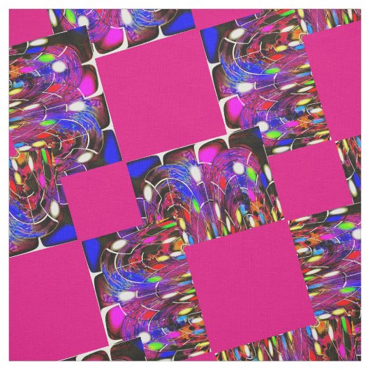 diamanten en gemalen stof (Swatch)
