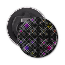 Diamanten en kruisen Flesopener Button Flesopener