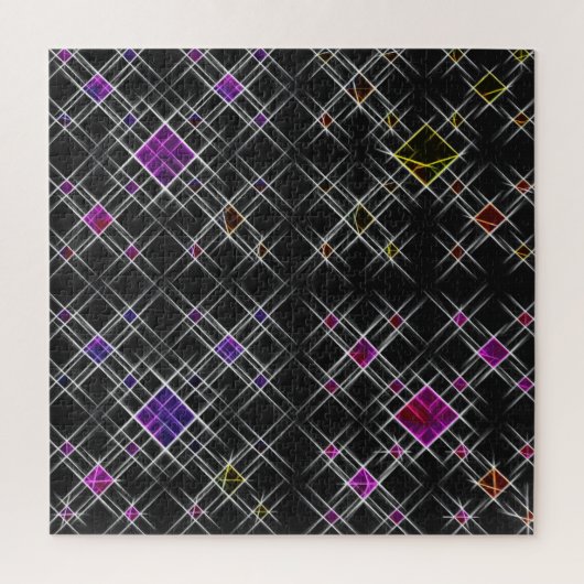 Diamanten en Kruisen Jigsaw Puzzel (Verticaal)