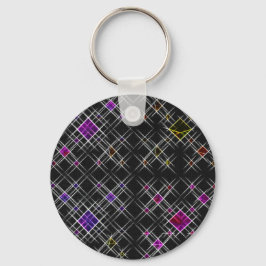 Diamanten en Kruisen Sleutelring Sleutelhanger