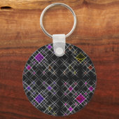 Diamanten en Kruisen Sleutelring Sleutelhanger (Voorkant)