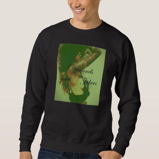 Diamanten en okers - Krewnek - Ingekookte kuiken Trui (Voorkant)