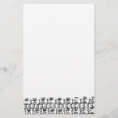  diamanten en parels briefpapier (Voorkant)