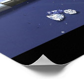 Diamanten en Pistolen Poster (Hoek)