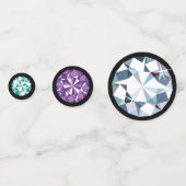 Diamanten en Rhinestonen Confetti (Achterkanten)