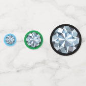 Diamanten en Rhinestones Confetti (Voorkanten)