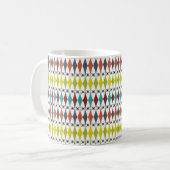 Diamanten en Starbursts Koffiemok (Voorkant links)