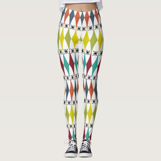 Diamanten en Starbursts Leggings (Voorkant)