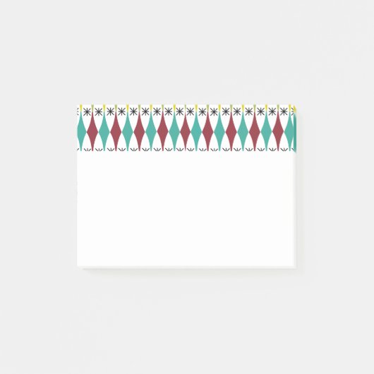 Diamanten en Starbursts Post-it® Notes (Voorkant)