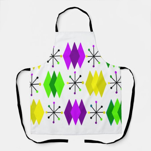 Diamanten en Starbursts Schort (Voorkant)