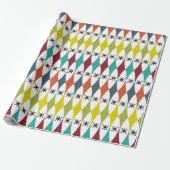 Diamanten en sterrenexplosies  cadeaupapier (Uitgerold)