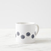 diamanten espresso kop (Voorkant rechts)