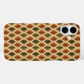 DIAMANTEN Geometrische rode Pareltjes Case-Mate iPhone Case (Achterkant (horizontaal))