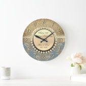 Diamanten Glitter Damast 25e trouwdag  Grote Klok (Huis)