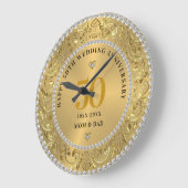 Diamanten Goud 50ste trouwjubileum Grote Klok (Hoek)