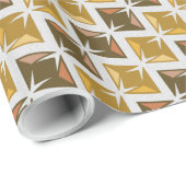 DIAMANTEN gouden grote print Cadeaupapier (Rol Hoek)