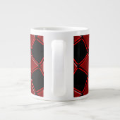 diamanten grote koffiekop (Achterkant)