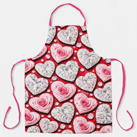 Diamanten Hart Schort (Voorkant)
