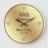 Diamanten Harten Grote Klok (Voorkant)