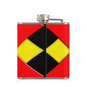 diamanten heupfles (Achterkant)