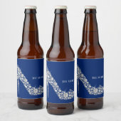diamanten hoge hakken glitter elegant bier etiket (Flessen)