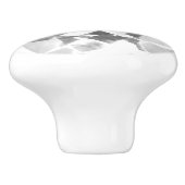 diamanten illusie keramische knop (Zijkant)