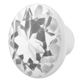 diamanten illusie keramische knop