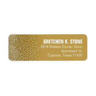 Diamanten in de lucht Adres   zand Etiket