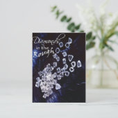Diamanten in de ruwe briefkaart (Staand voorkant)