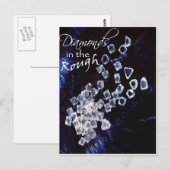 Diamanten in de ruwe briefkaart (Voorkant / Achterkant)