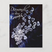 Diamanten in de ruwe briefkaart (Voorkant)