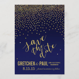 Diamanten in het Sky Wedding Save the Date   marin