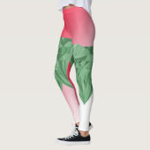 Diamanten in Pere Kerstmis Leggings (Links)