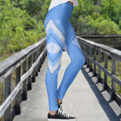 Diamanten in Sky Tie Dye Leggings