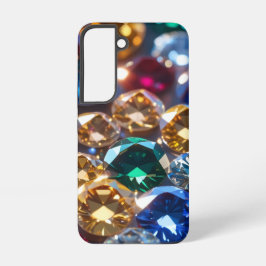 Diamanten in vele kleuren samsung galaxy hoesje