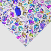 Diamanten in waterverf aangepaste achtergrond tissuepapier (Detail)