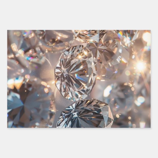 diamanten inpakpapier vel (Voorkant 2)