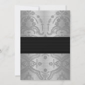 Diamanten | Kant 25e zilveren huwelijksjubileum Kaart (Achterkant)