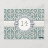 Diamanten & Kant, Tafel Zitting Nummer Kaart Weddi (Achterkant)