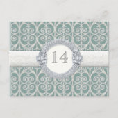 Diamanten & Kant, Tafel Zitting Nummer Kaart Weddi (Voorkant)